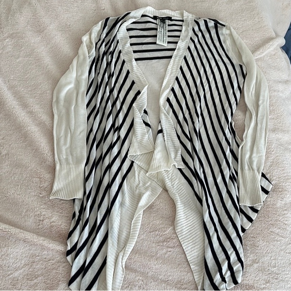 Mango striped cardigan